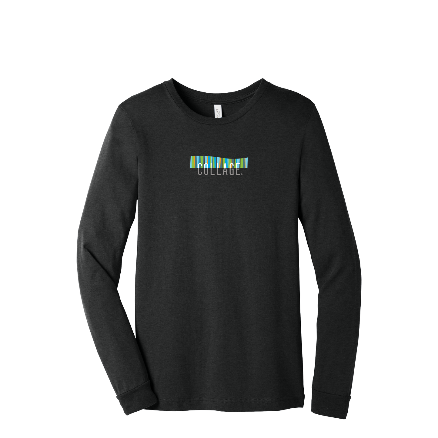 Collage | Bella+Canvas Unisex Heather CVC Long Sleeve Tee