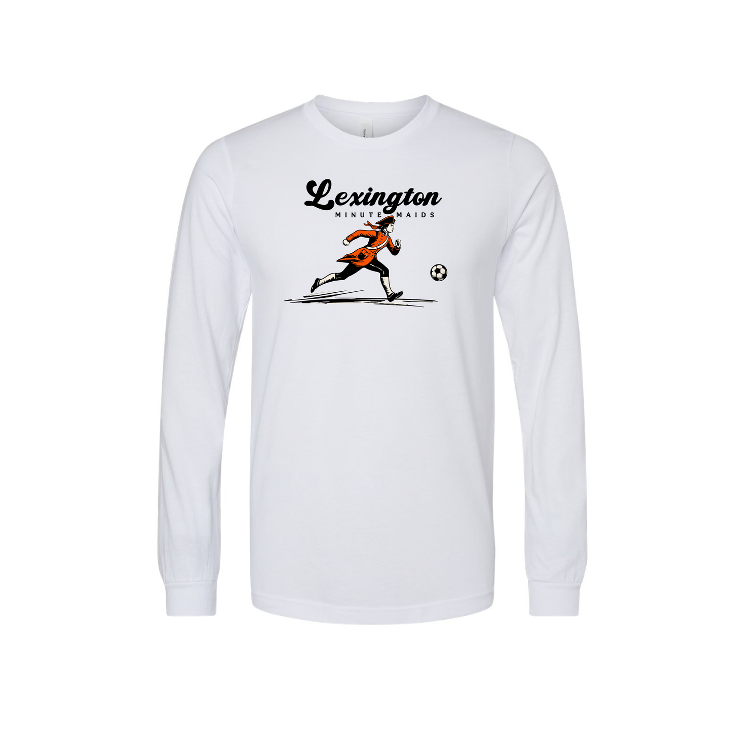 Maids Soccer | Bella+Canvas Unisex Heather Long Sleeve Tee