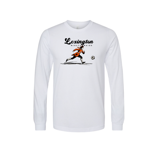 Maids Soccer | Bella+Canvas Unisex Heather Long Sleeve Tee