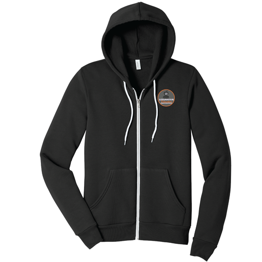 LEA | Bella+Canvas Unisex Sponge Fleece Full-Zip Hoodie