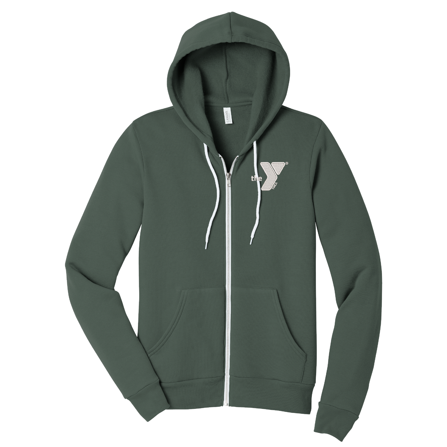 YMCA | Bella+Canvas Sponge Fleece Full-Zip Hoodie