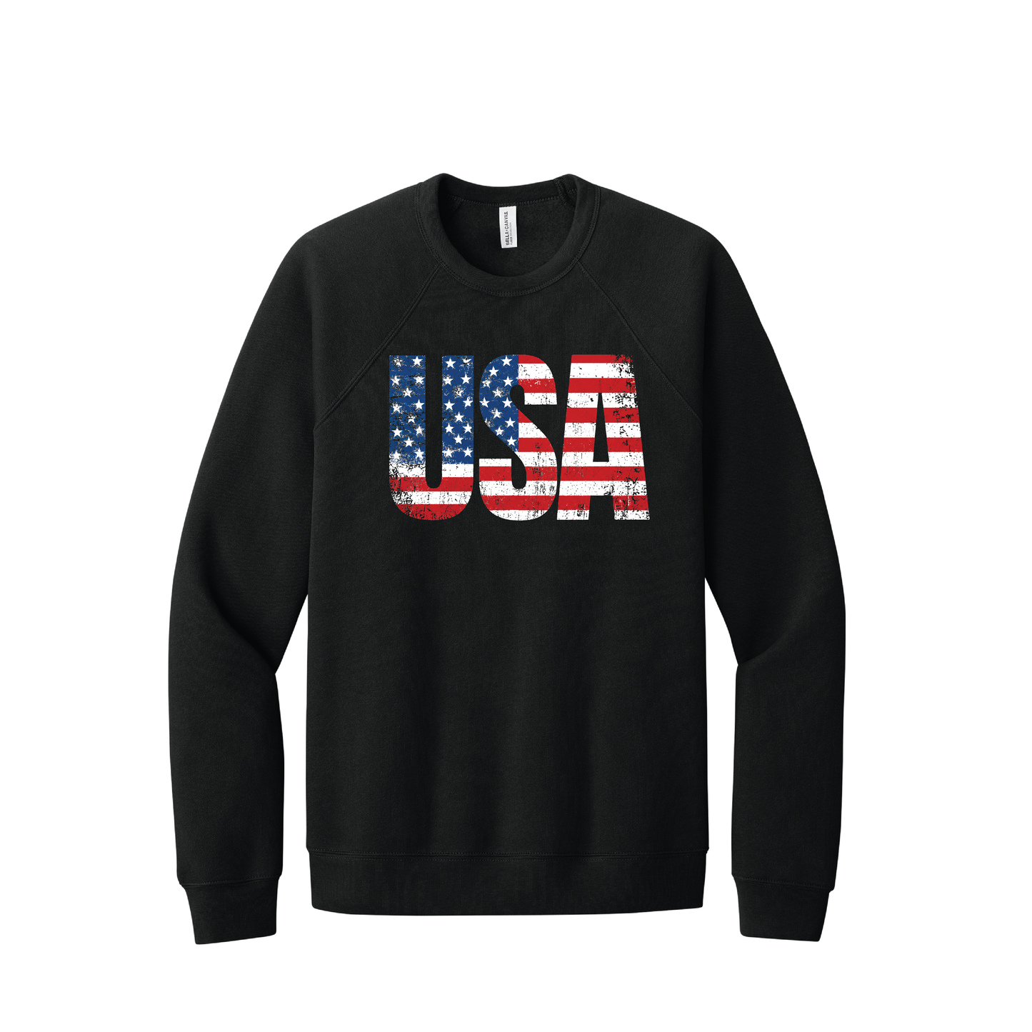 250 | Bella+Canvas Unisex Sponge Fleece Raglan Sweatshirt