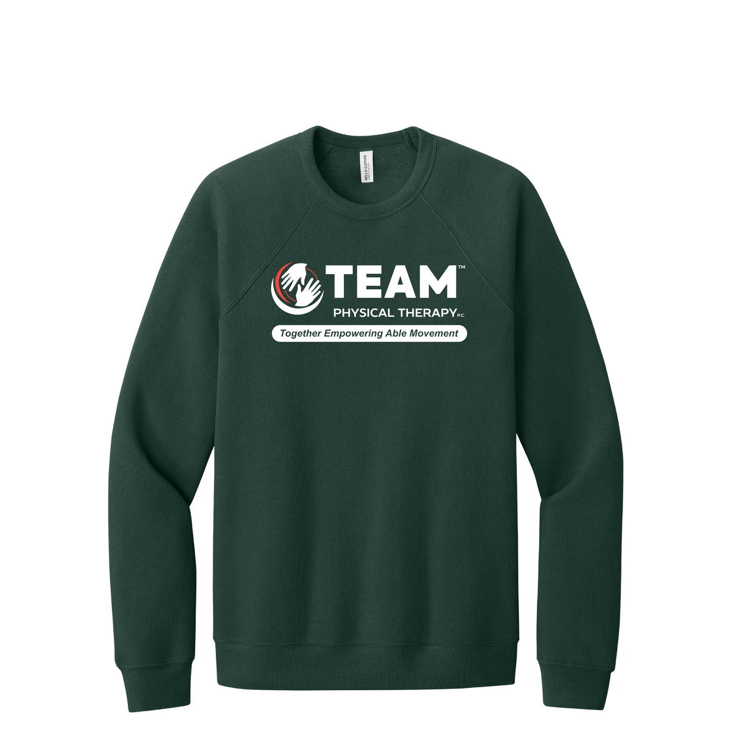 Team PT | Bella+Canvas Unisex Sponge Fleece Raglan Sweatshirt