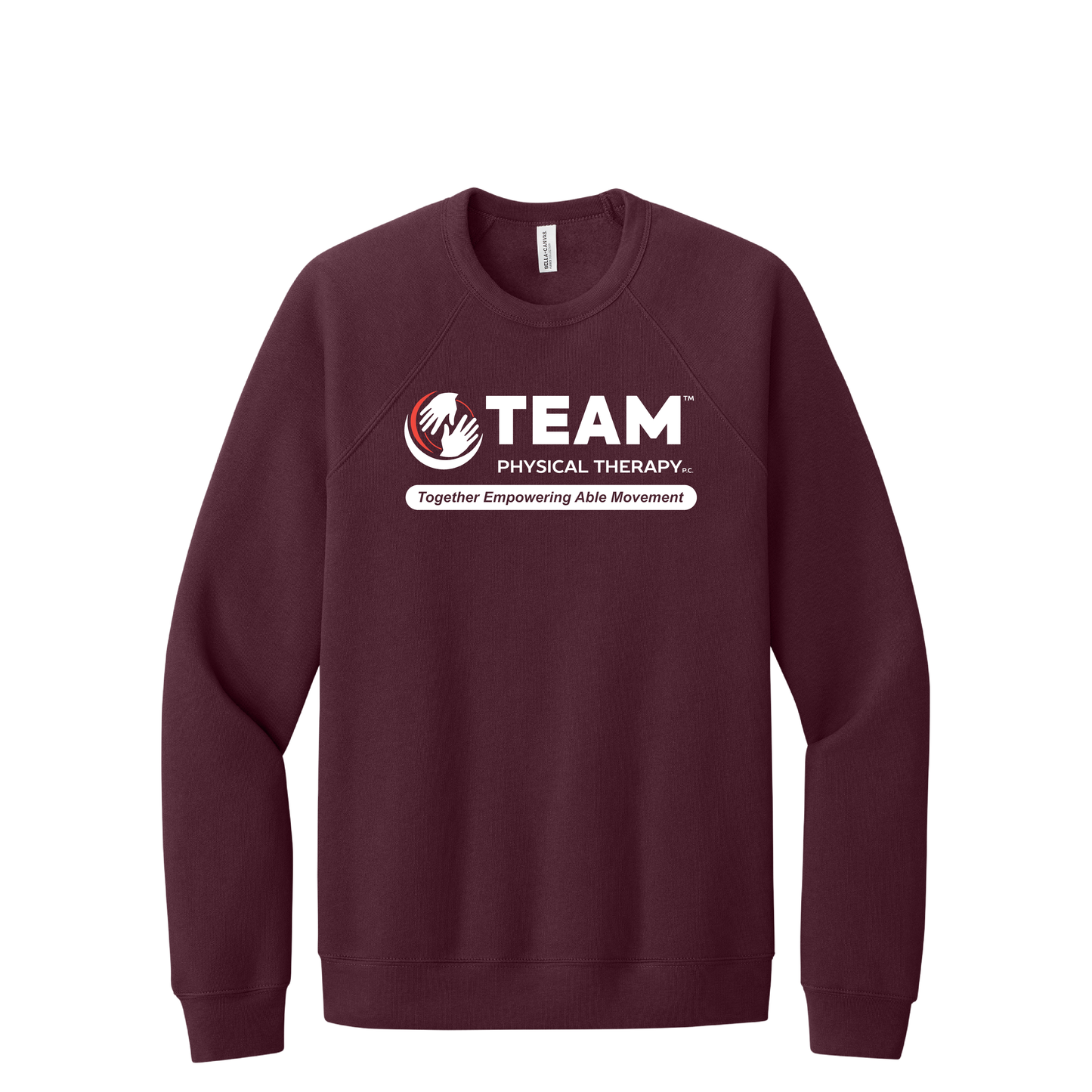 Team PT | Bella+Canvas Unisex Sponge Fleece Raglan Sweatshirt