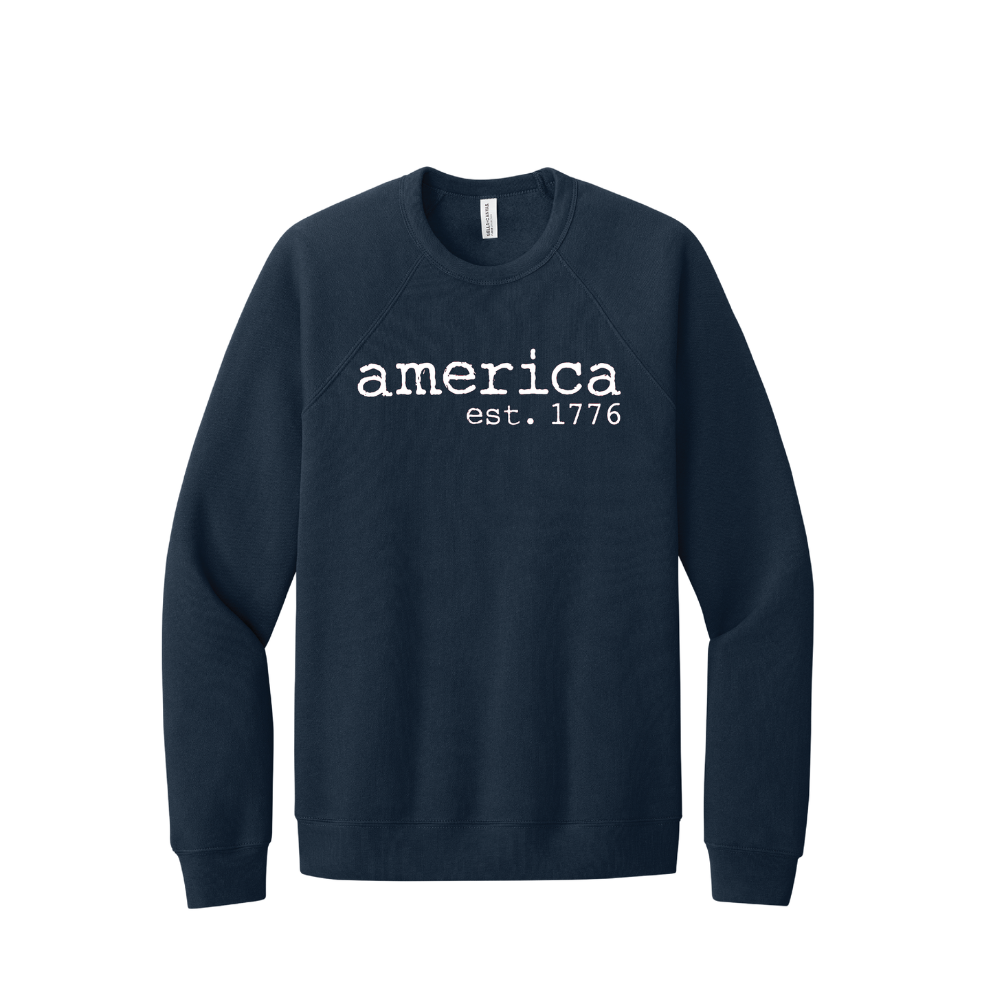 250 | Bella+Canvas Unisex Sponge Fleece Raglan Sweatshirt