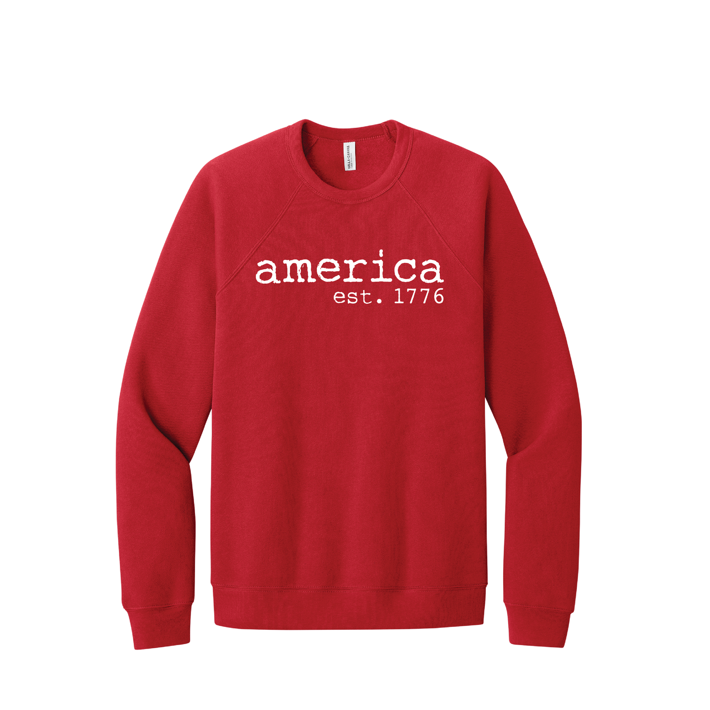 250 | Bella+Canvas Unisex Sponge Fleece Raglan Sweatshirt