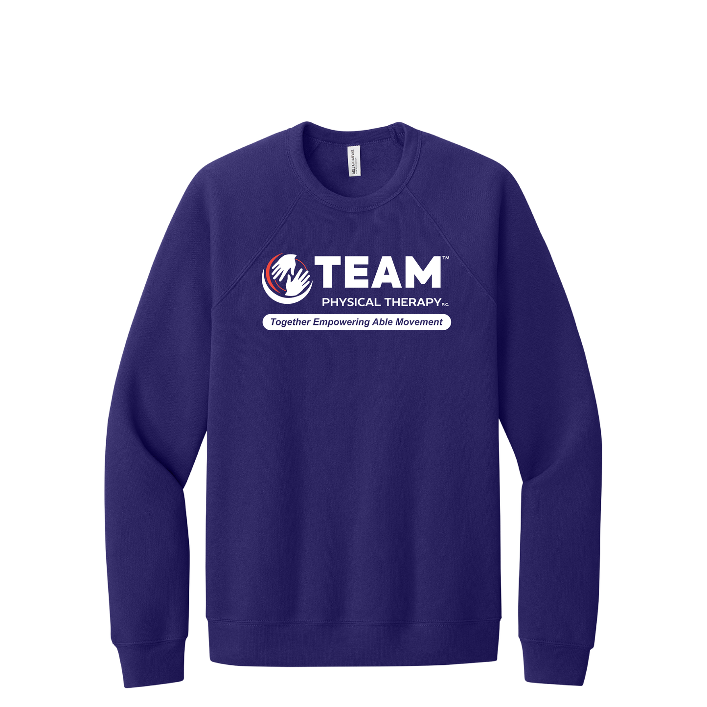 Team PT | Bella+Canvas Unisex Sponge Fleece Raglan Sweatshirt
