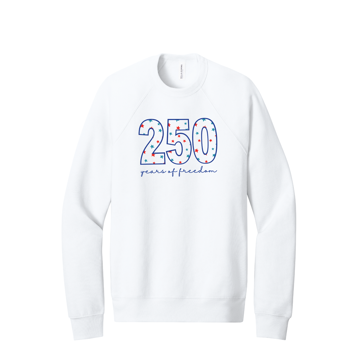 250 | Bella+Canvas Unisex Sponge Fleece Raglan Sweatshirt