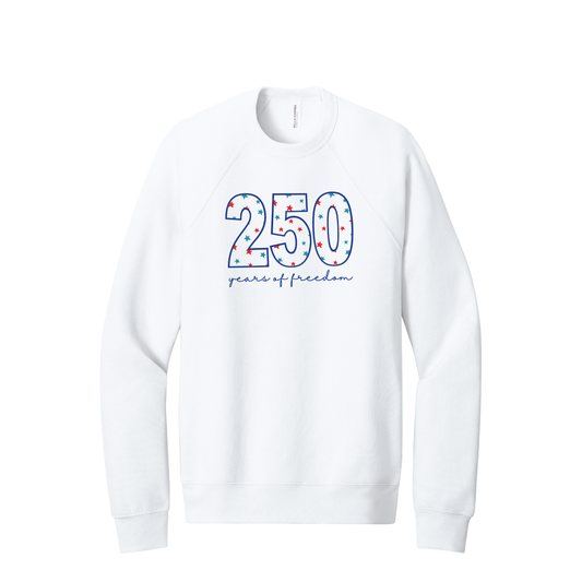 250 | Bella+Canvas Unisex Sponge Fleece Raglan Sweatshirt