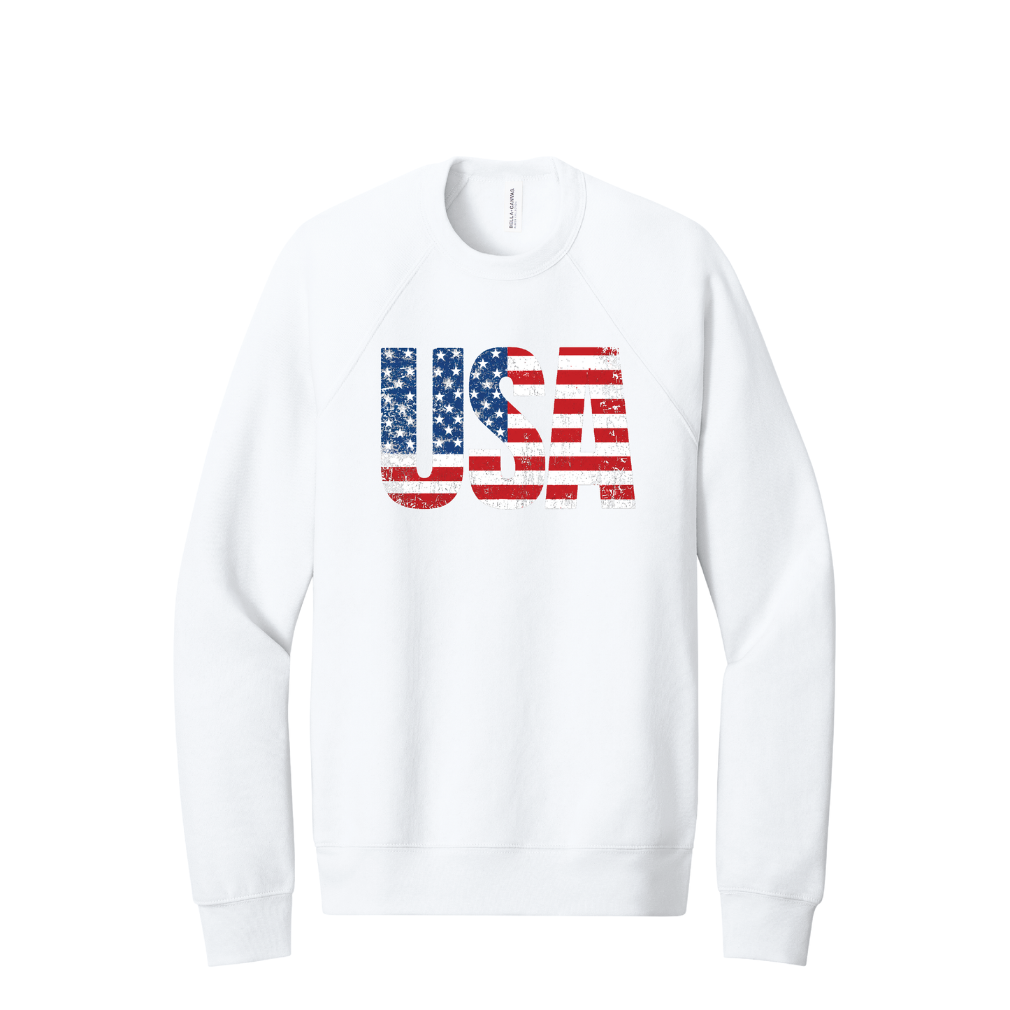 250 | Bella+Canvas Unisex Sponge Fleece Raglan Sweatshirt
