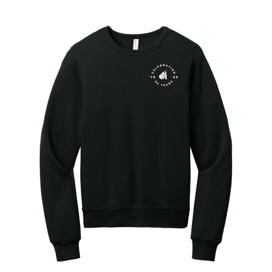 LRHC 50th Anniversary | Bella+Canvas Unisex Sponge Fleece Classic Crewneck Sweatshirt