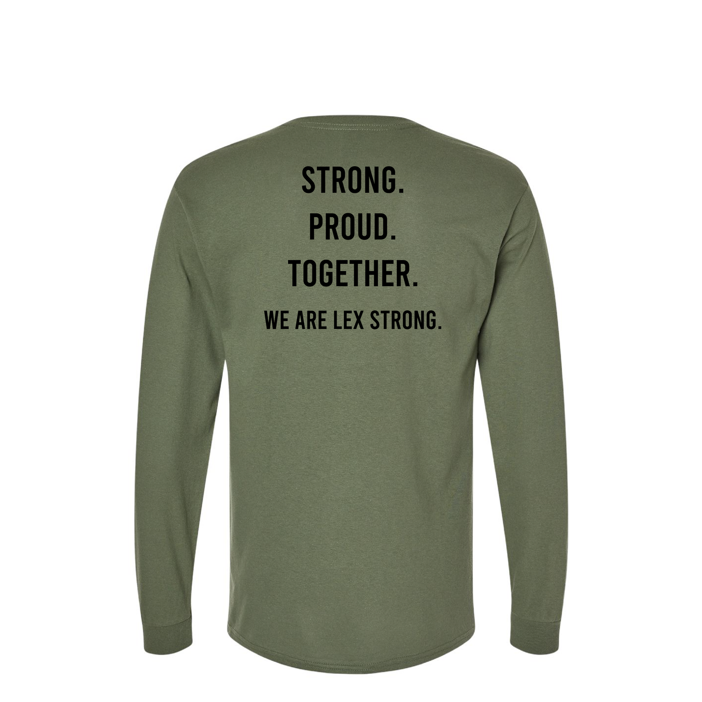 Lex Strong | Gildan Unisex Heavy Cotton Long Sleeve T-Shirt