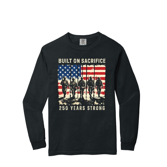 250 | Comfort Colors Adult Garment-Dyed Heavyweight Long Sleeve T-Shirt