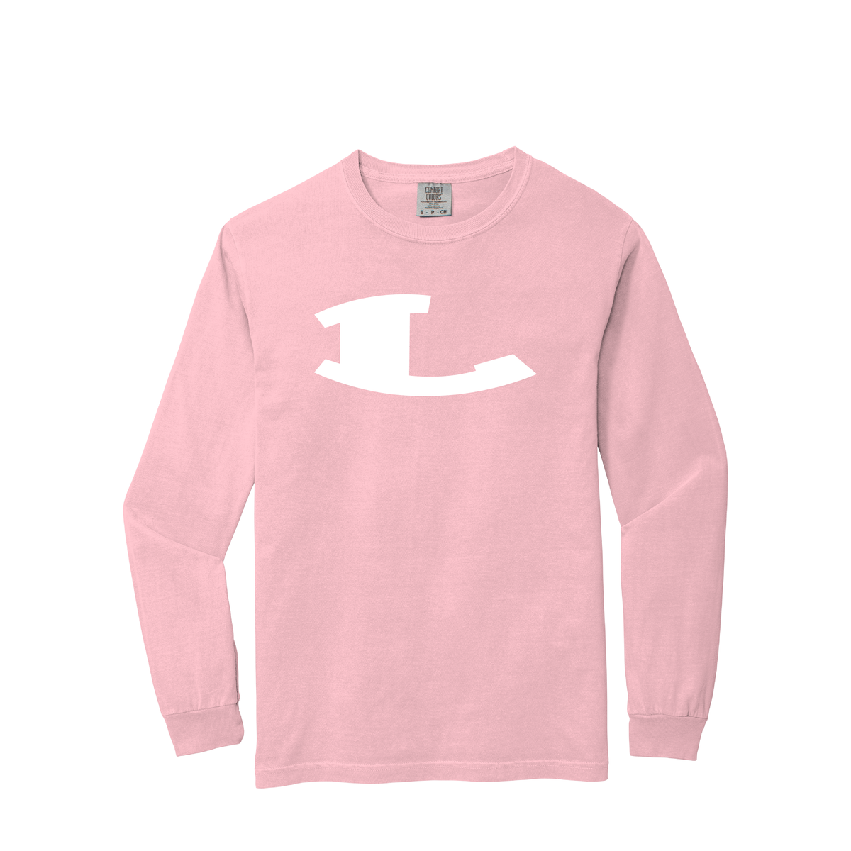 Dig Pink Volleyball | Comfort Colors Adult Garment-Dyed Heavyweight Long Sleeve T-Shirt