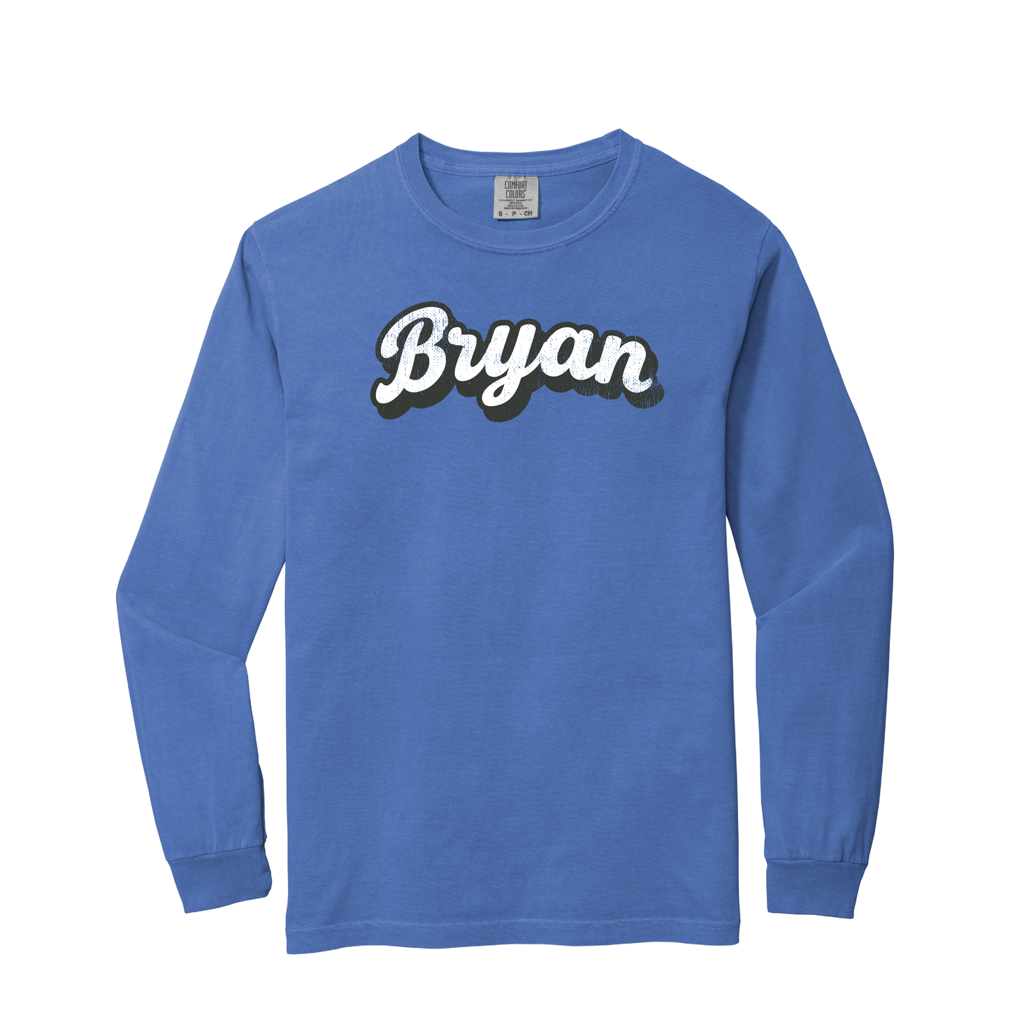 Bryan | Comfort Colors ADULT Garment-Dyed Heavyweight Long Sleeve T-Shirt