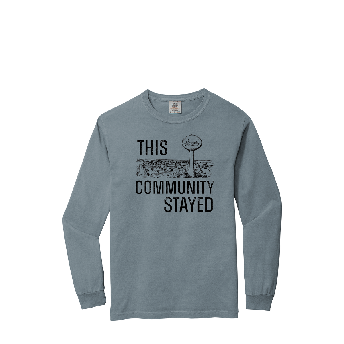 TCS | Comfort Colors Garment-Dyed Heavyweight Long Sleeve T-Shirt