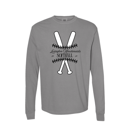 Lex Softball | Comfort Colors Garment-Dyed Heavyweight Long Sleeve T-Shirt