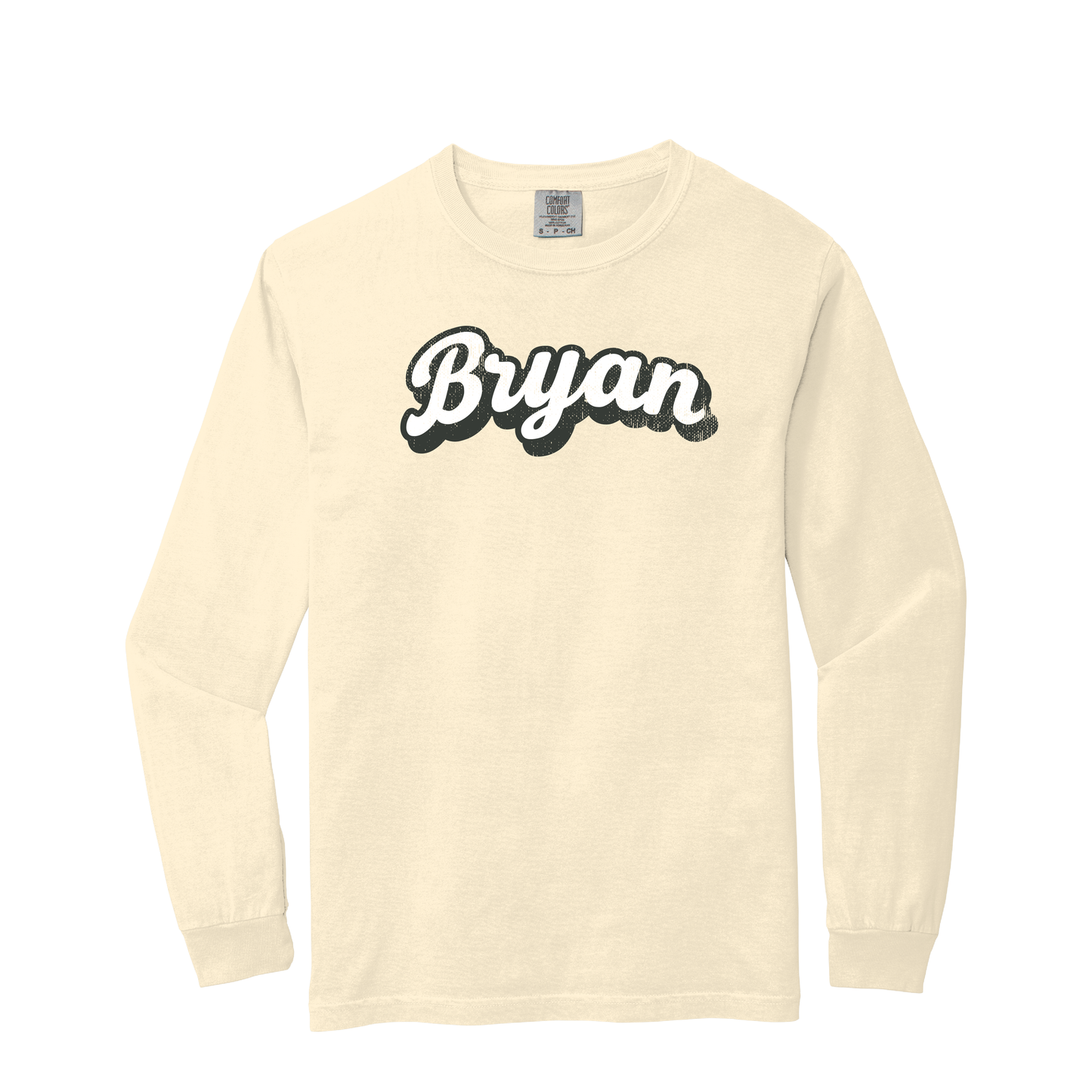 Bryan | Comfort Colors ADULT Garment-Dyed Heavyweight Long Sleeve T-Shirt