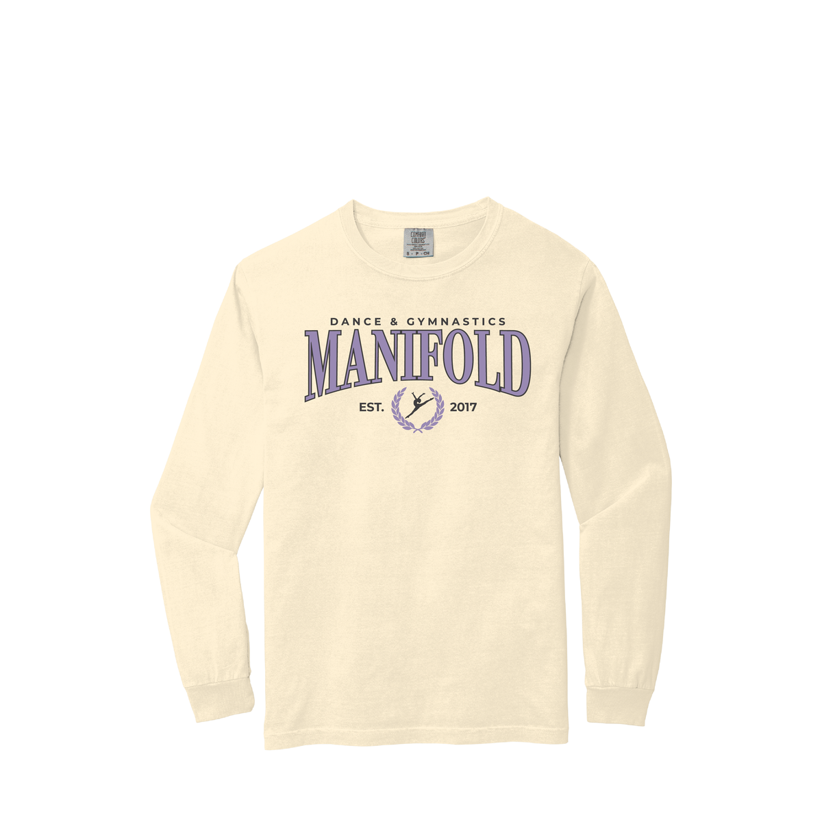 Manifold | Comfort Colors Garment-Dyed Heavyweight Long Sleeve T-Shirt - Dance