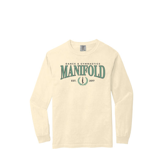 Manifold | Comfort Colors Garment-Dyed Heavyweight Long Sleeve T-Shirt - Gymnastics