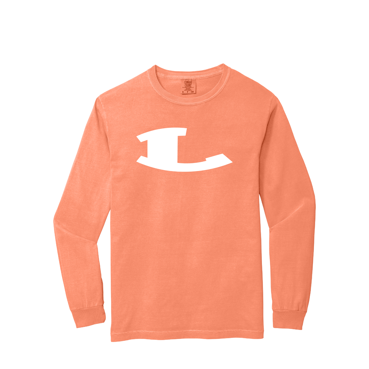 Dig Pink Volleyball | Comfort Colors Adult Garment-Dyed Heavyweight Long Sleeve T-Shirt