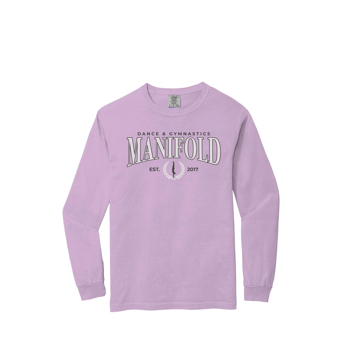 Manifold | Comfort Colors Garment-Dyed Heavyweight Long Sleeve T-Shirt - Gymnastics
