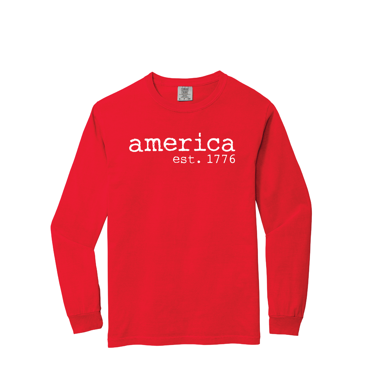 250 | Comfort Colors Adult Garment-Dyed Heavyweight Long Sleeve T-Shirt