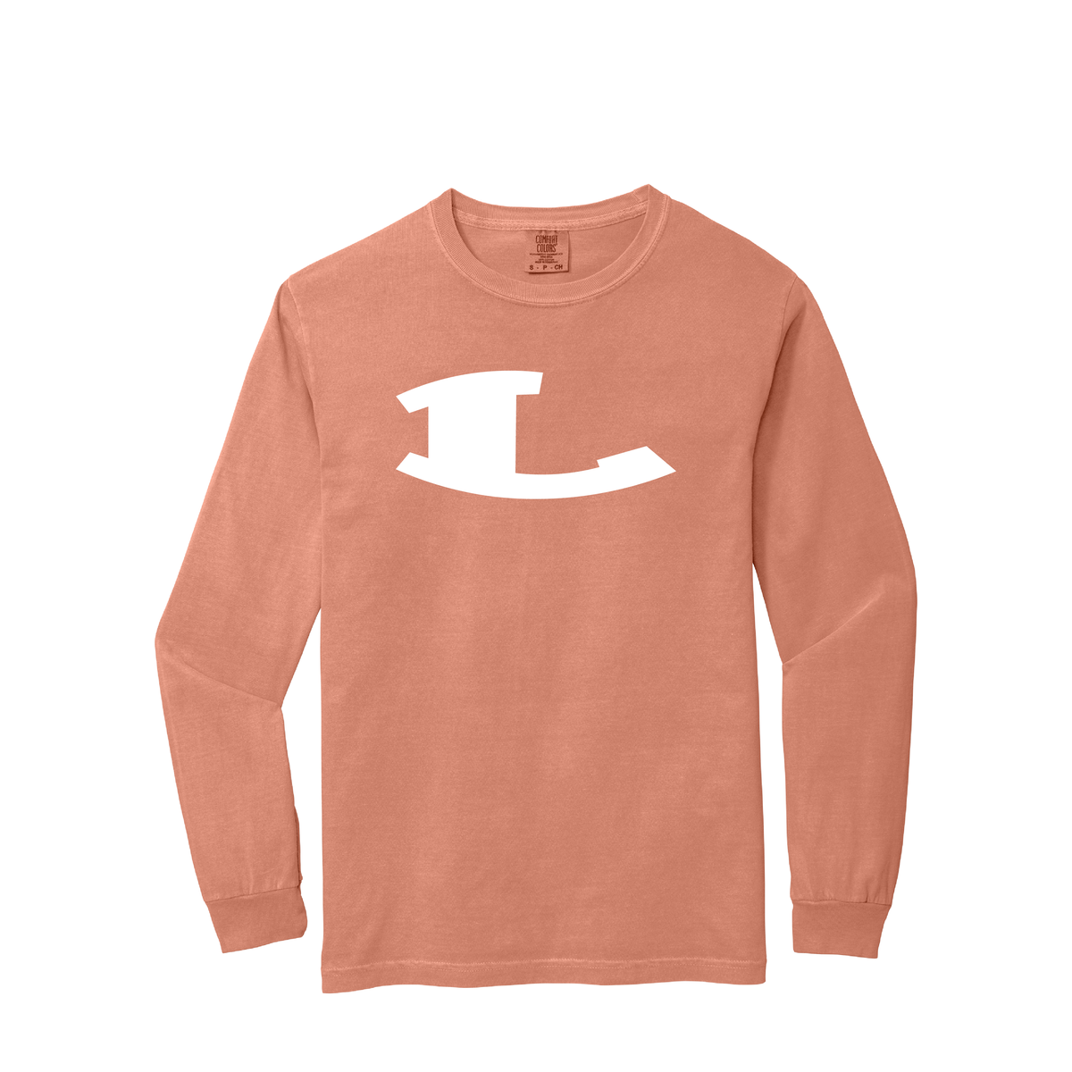 Dig Pink Volleyball | Comfort Colors Adult Garment-Dyed Heavyweight Long Sleeve T-Shirt