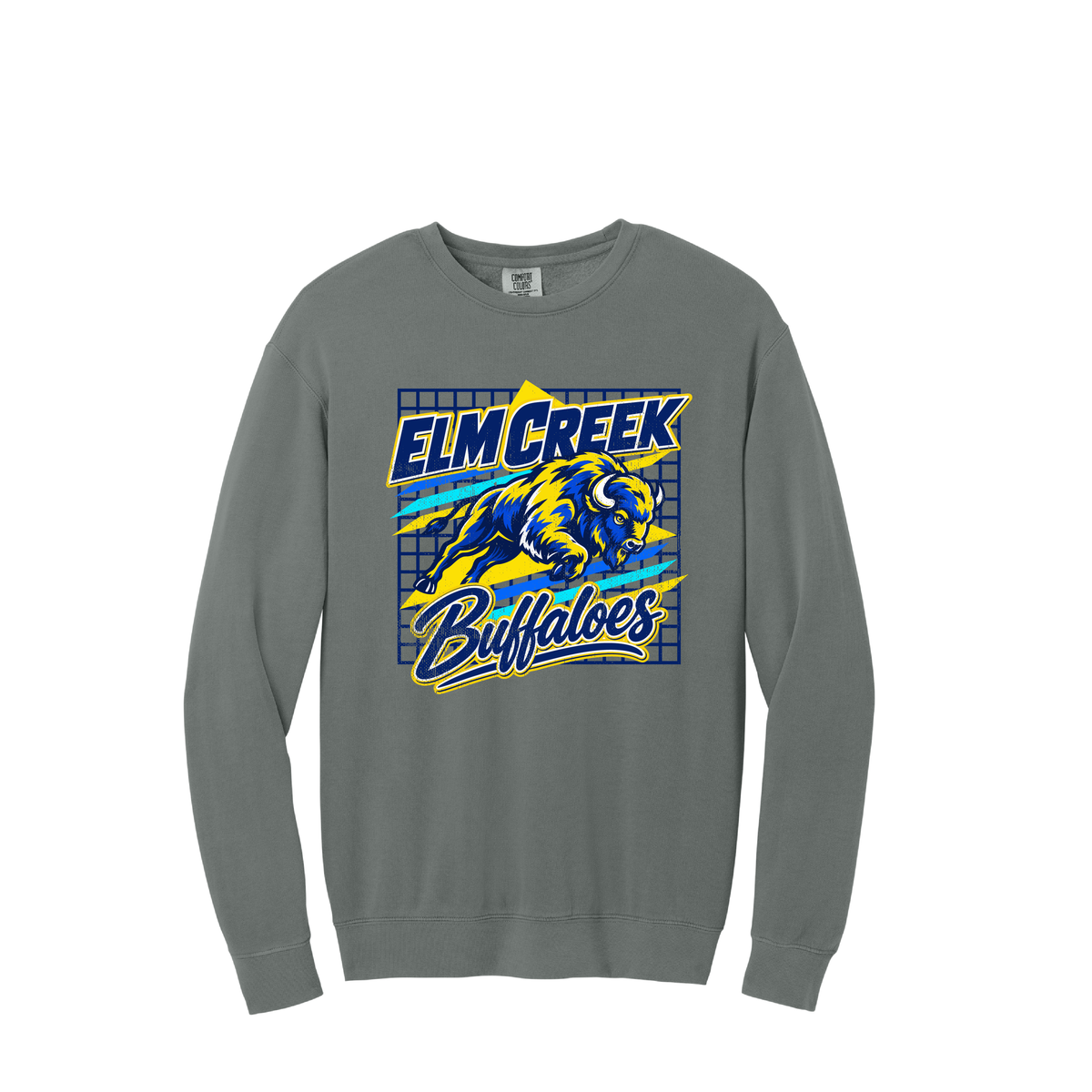 Elm Creek | Comfort Colors Lightweight Crewneck Sweatshirt