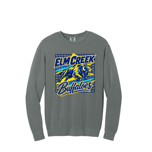Elm Creek | Comfort Colors Lightweight Crewneck Sweatshirt