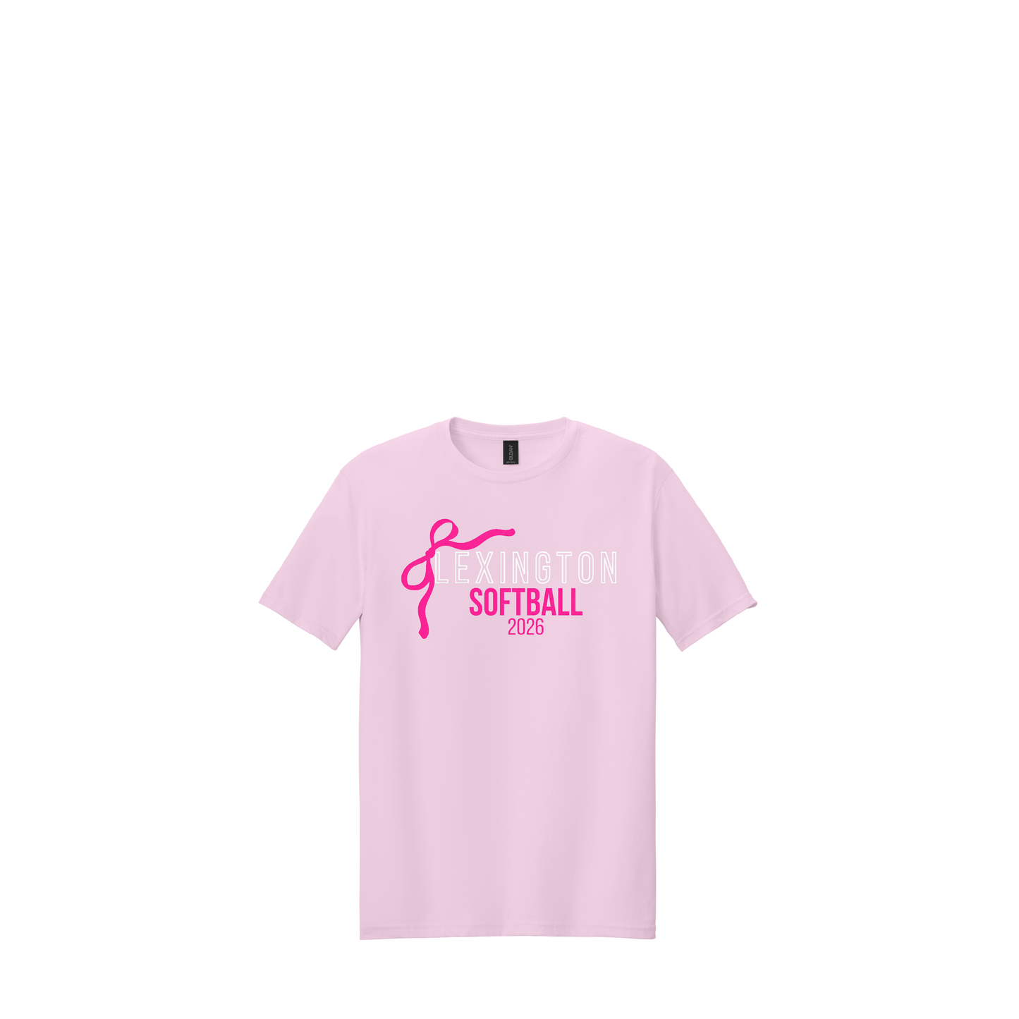 Pink Out Softball | Gildan Youth Softstyle T-Shirt