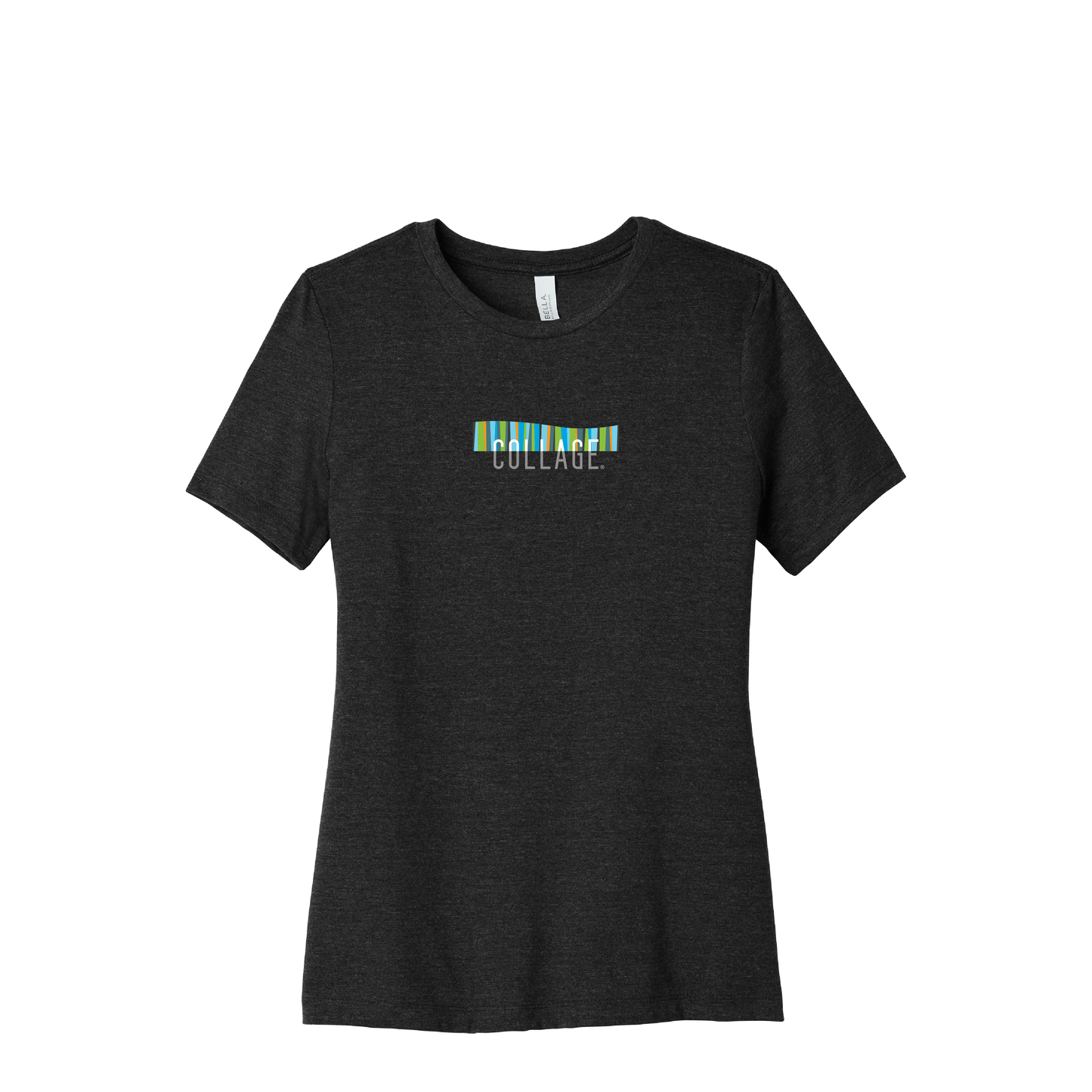 Collage | Bella+Canvas Women’s Relaxed Fit Heather CVC Tee