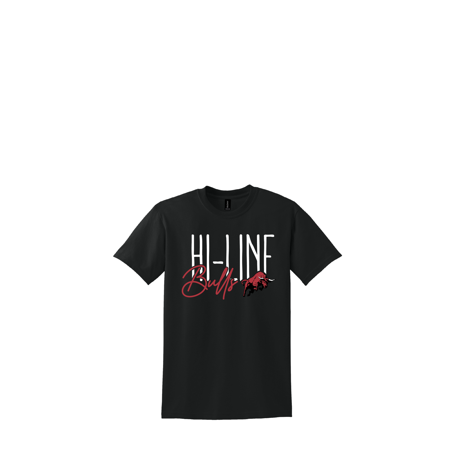 Hi-Line Bulls | Gildan Youth DryBlend 50 Cotton/50 Poly T-Shirt