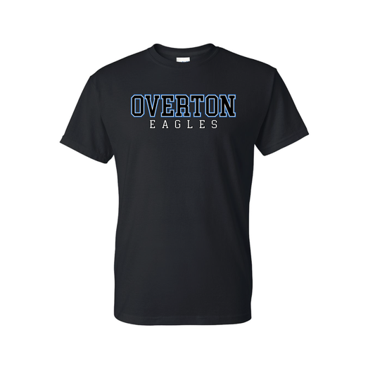 Overton | Gildan DryBlend 50 Cotton/50 Poly T-Shirt Black