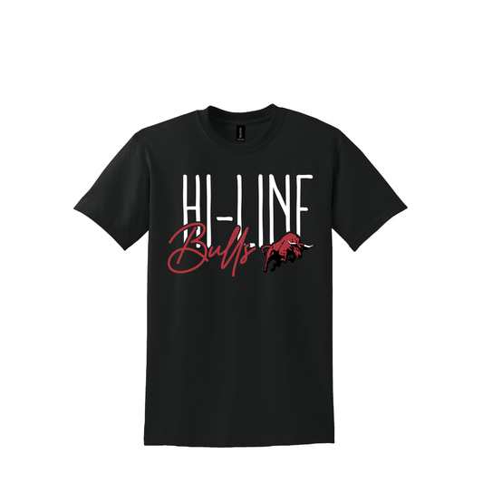 Hi-Line Bulls | Gildan Adult DryBlend 50 Cotton/50 Poly T-Shirt