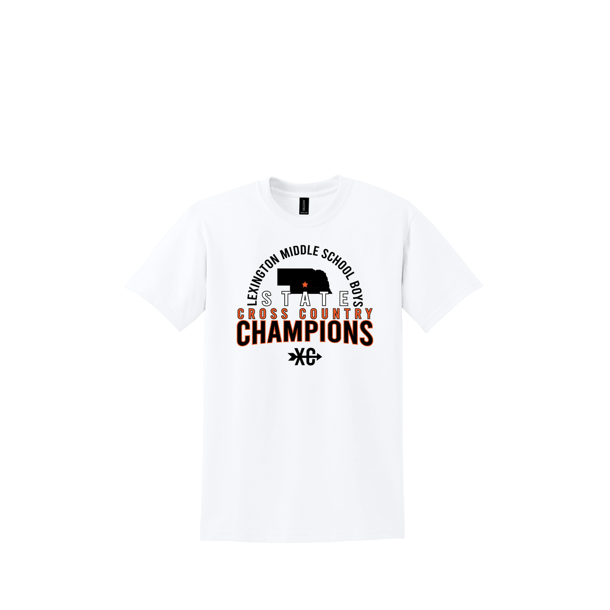 LMS XC | Gildan Youth DryBlend 50 Cotton/50 Poly T-Shirt