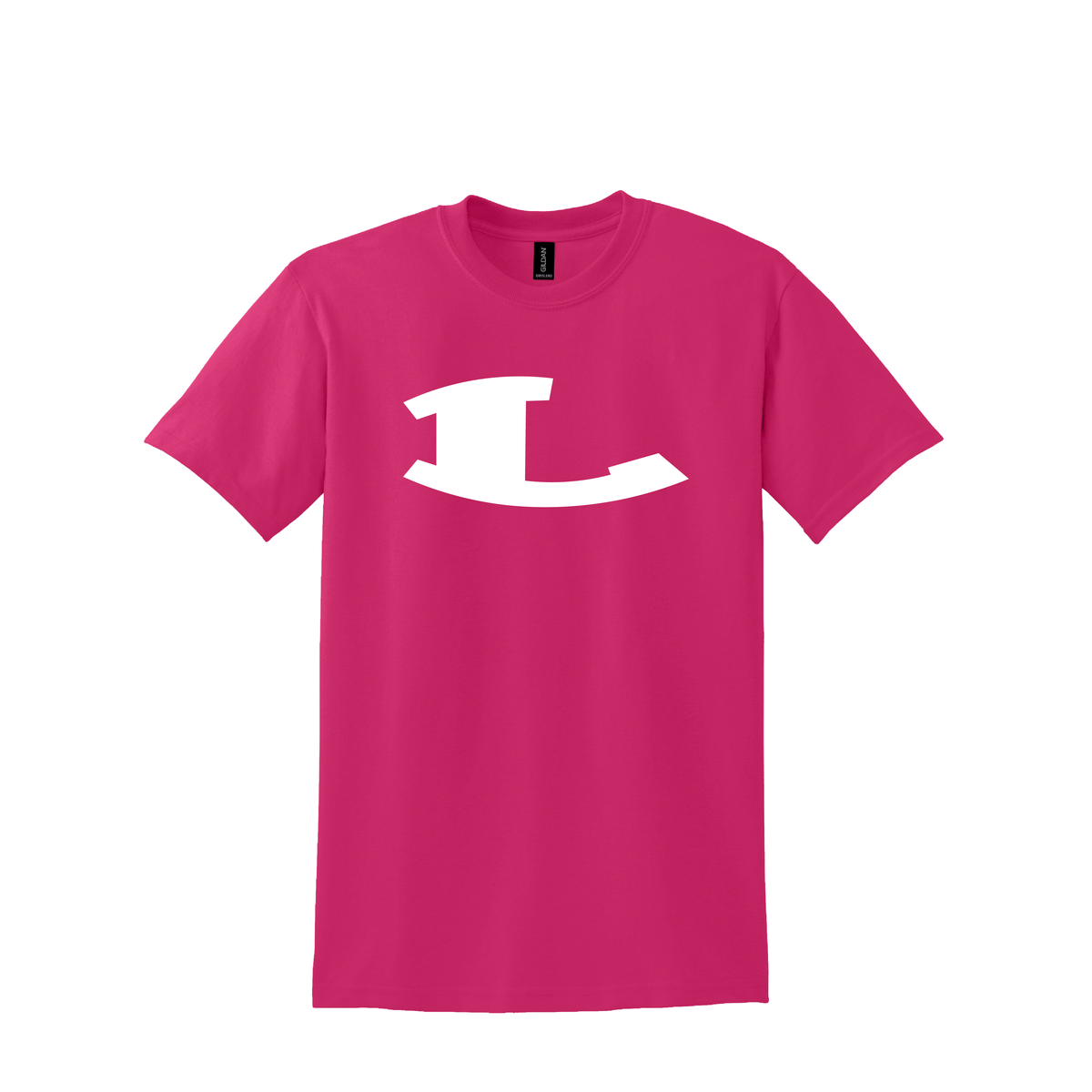 Dig Pink Volleyball | Gildan Adult DryBlend 50 Cotton/50 Poly T-Shirt