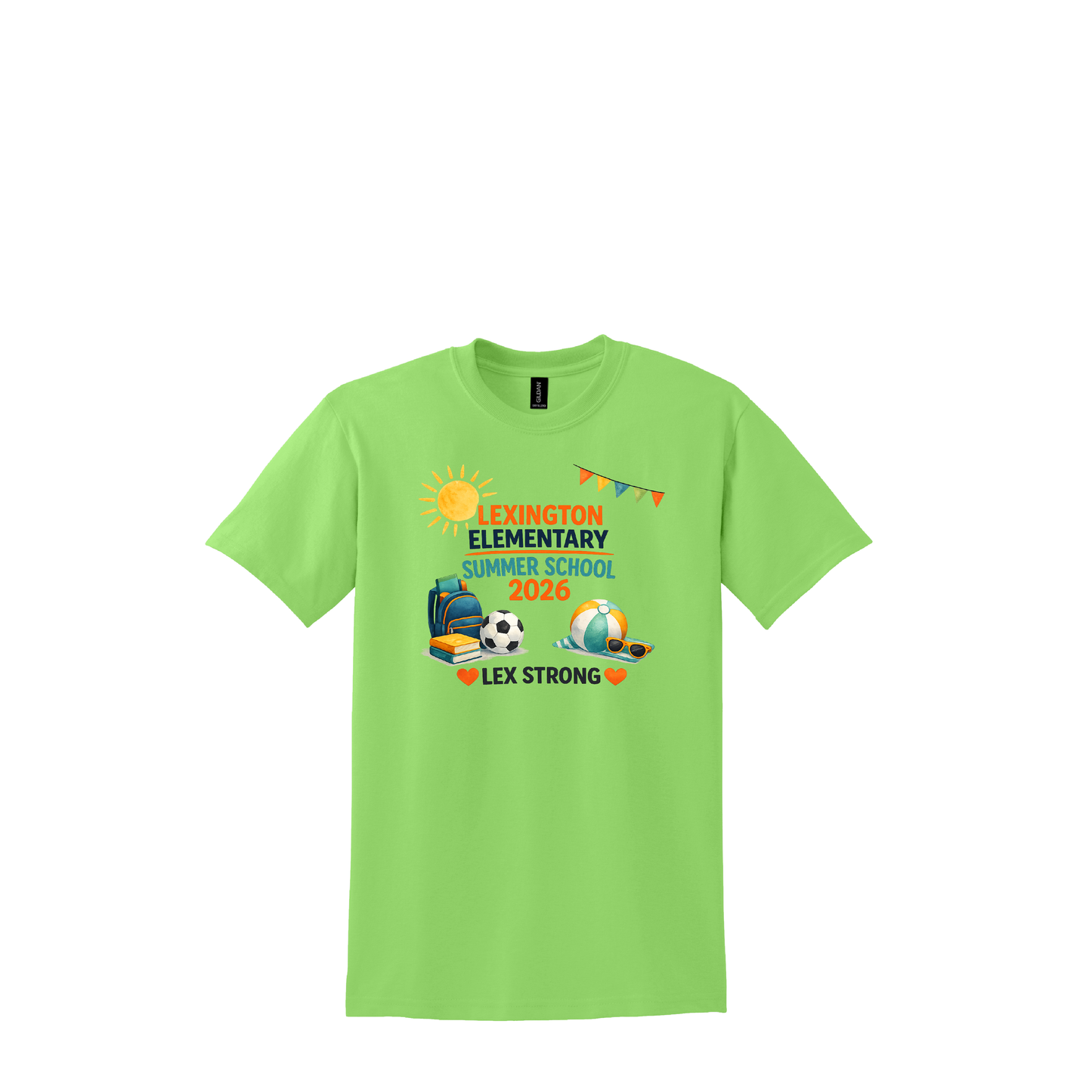 Lex Summer School | Gildan Adult DryBlend 50 Cotton/50 Poly T-Shirt