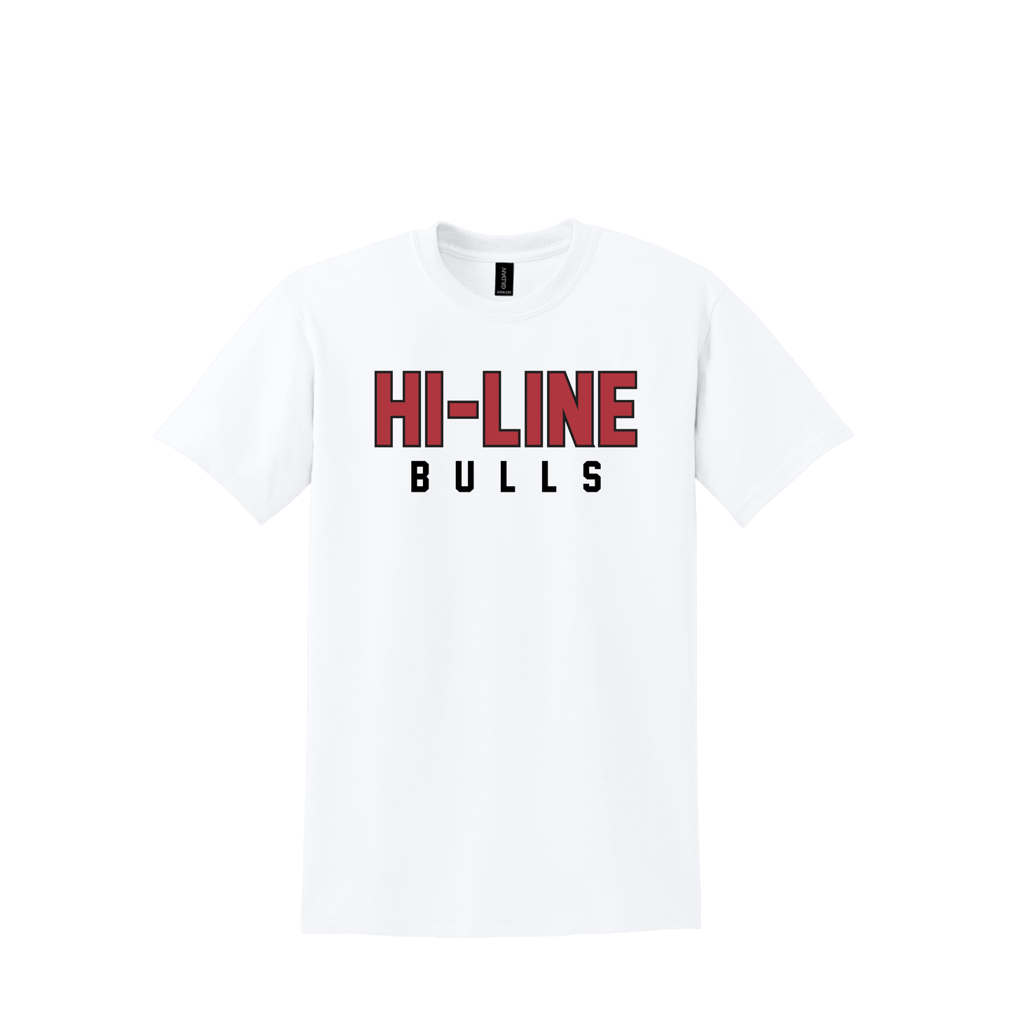 Hi-Line Bulls | Gildan Adult DryBlend 50 Cotton/50 Poly T-Shirt