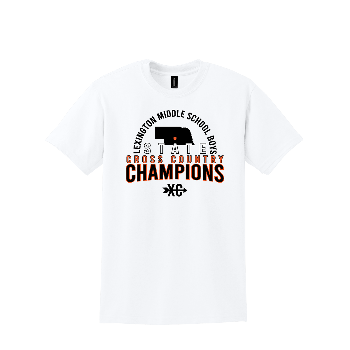 LMS XC | Gildan DryBlend 50 Cotton/50 Poly T-Shirt