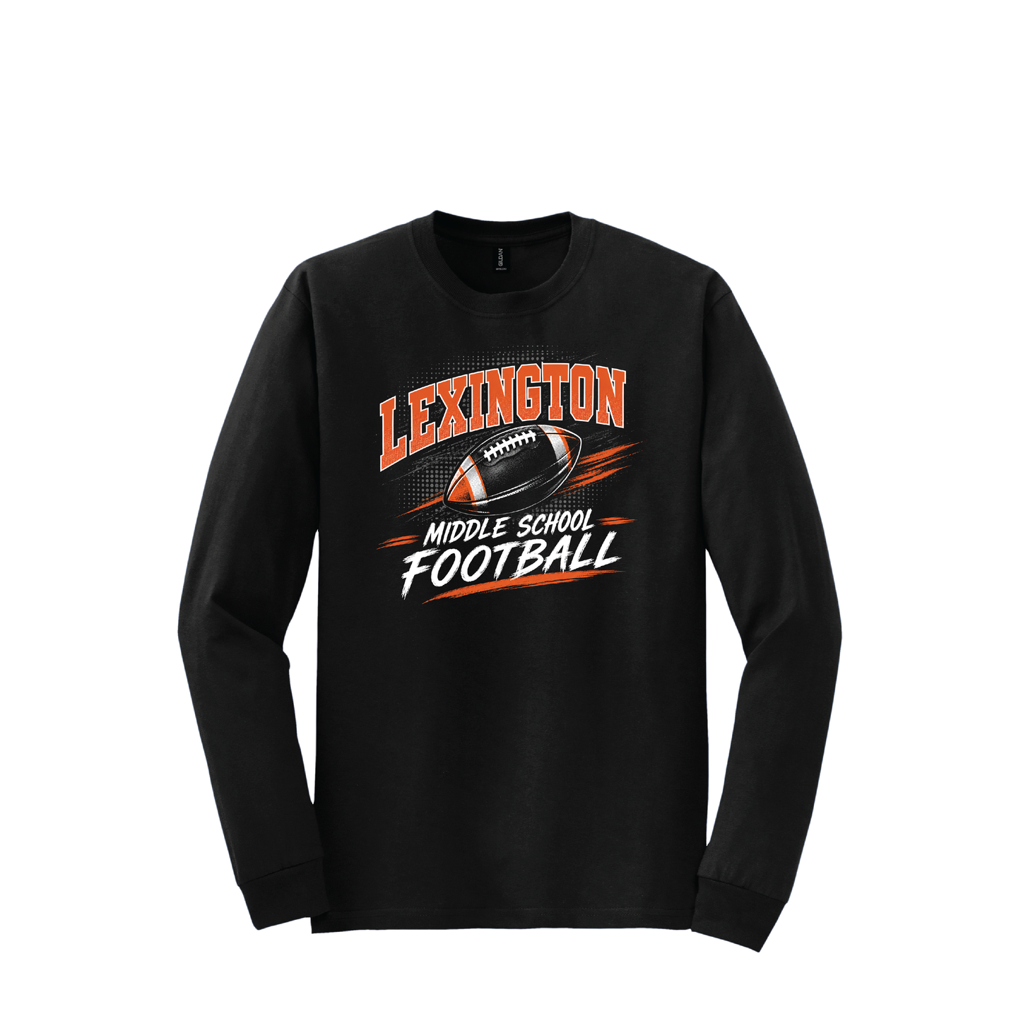 LMS Football | Gildan DryBlend 50 Cotton/50 Poly Long Sleeve T-Shirt
