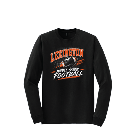 LMS Football | Gildan DryBlend 50 Cotton/50 Poly Long Sleeve T-Shirt