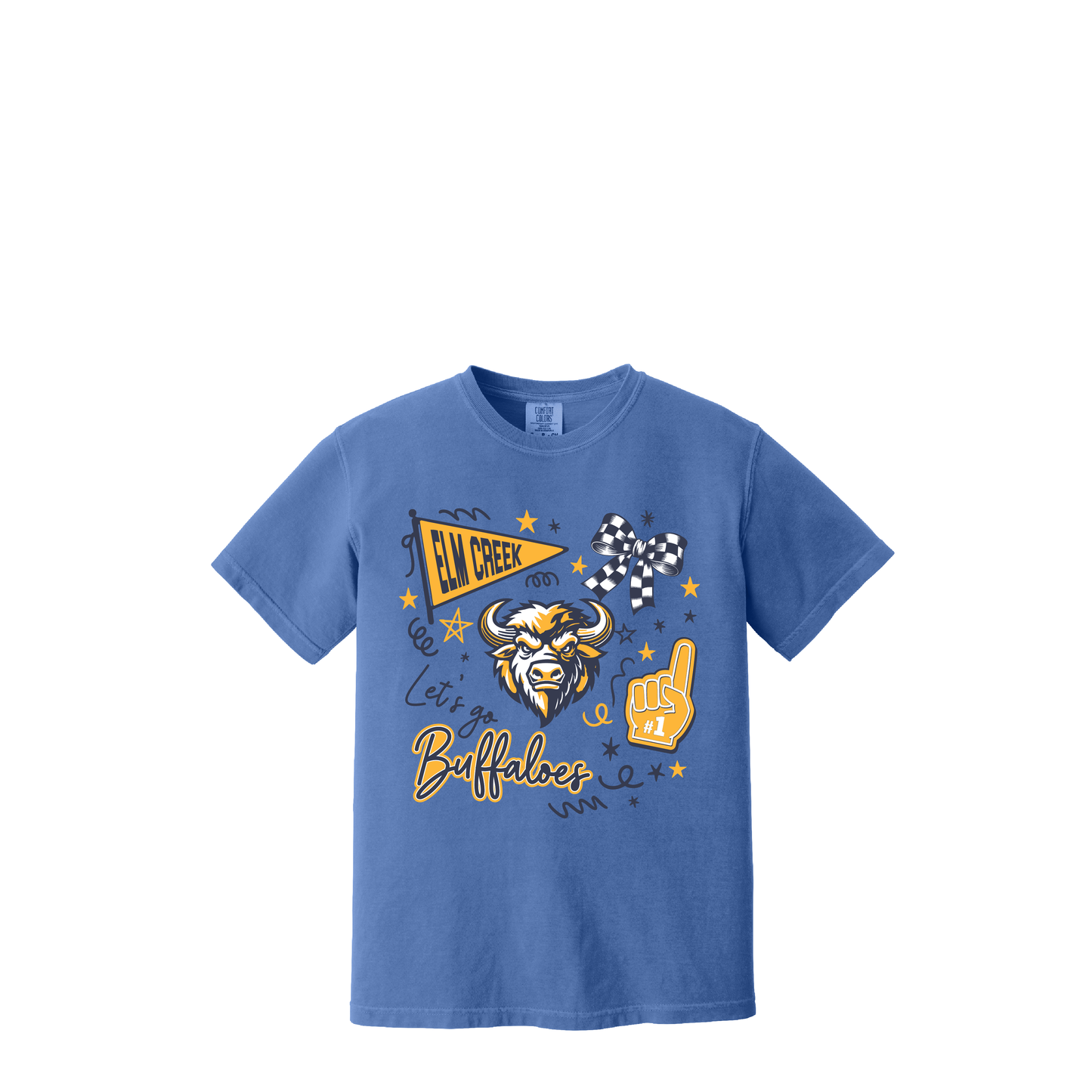 Elm Creek | Comfort Colors YOUTH Garment-Dyed Heavyweight T-Shirt