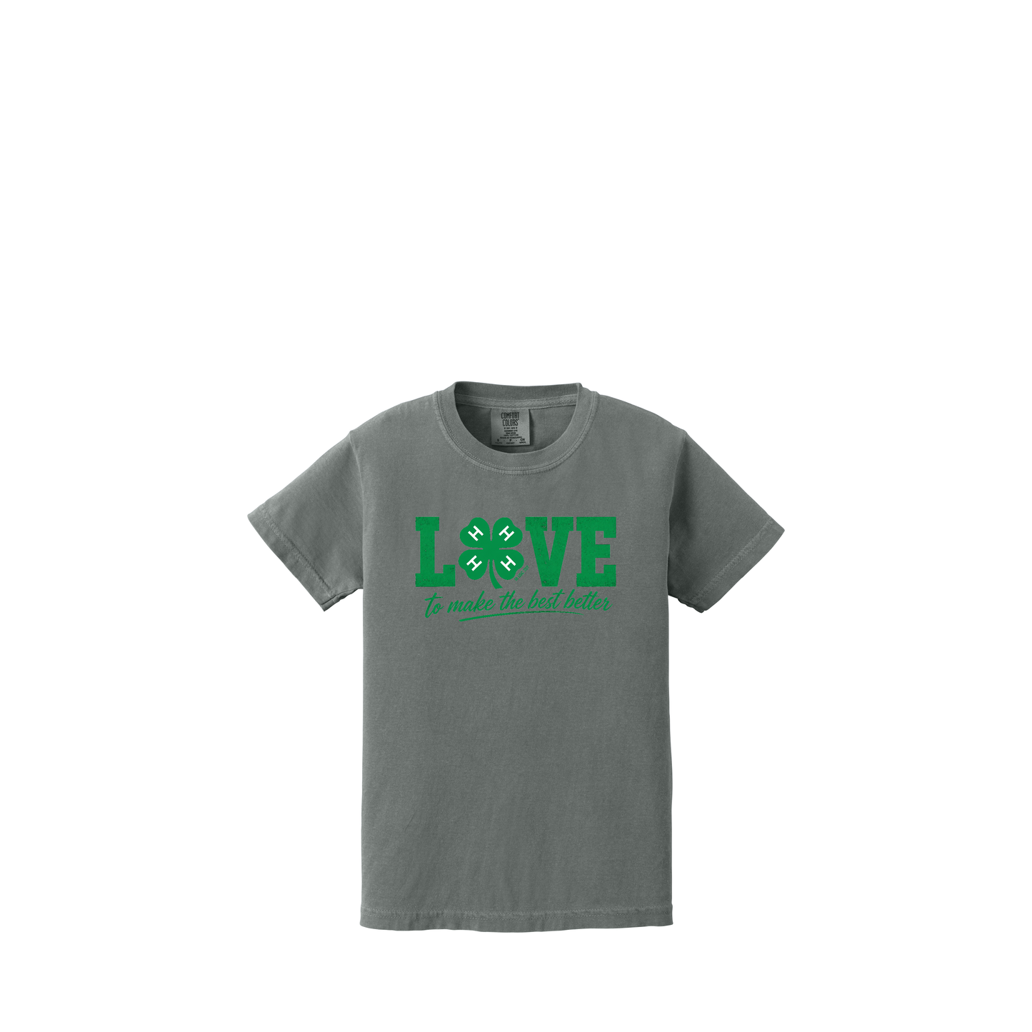 4-H | Comfort Colors Youth Garment-Dyed Heavyweight T-Shirt