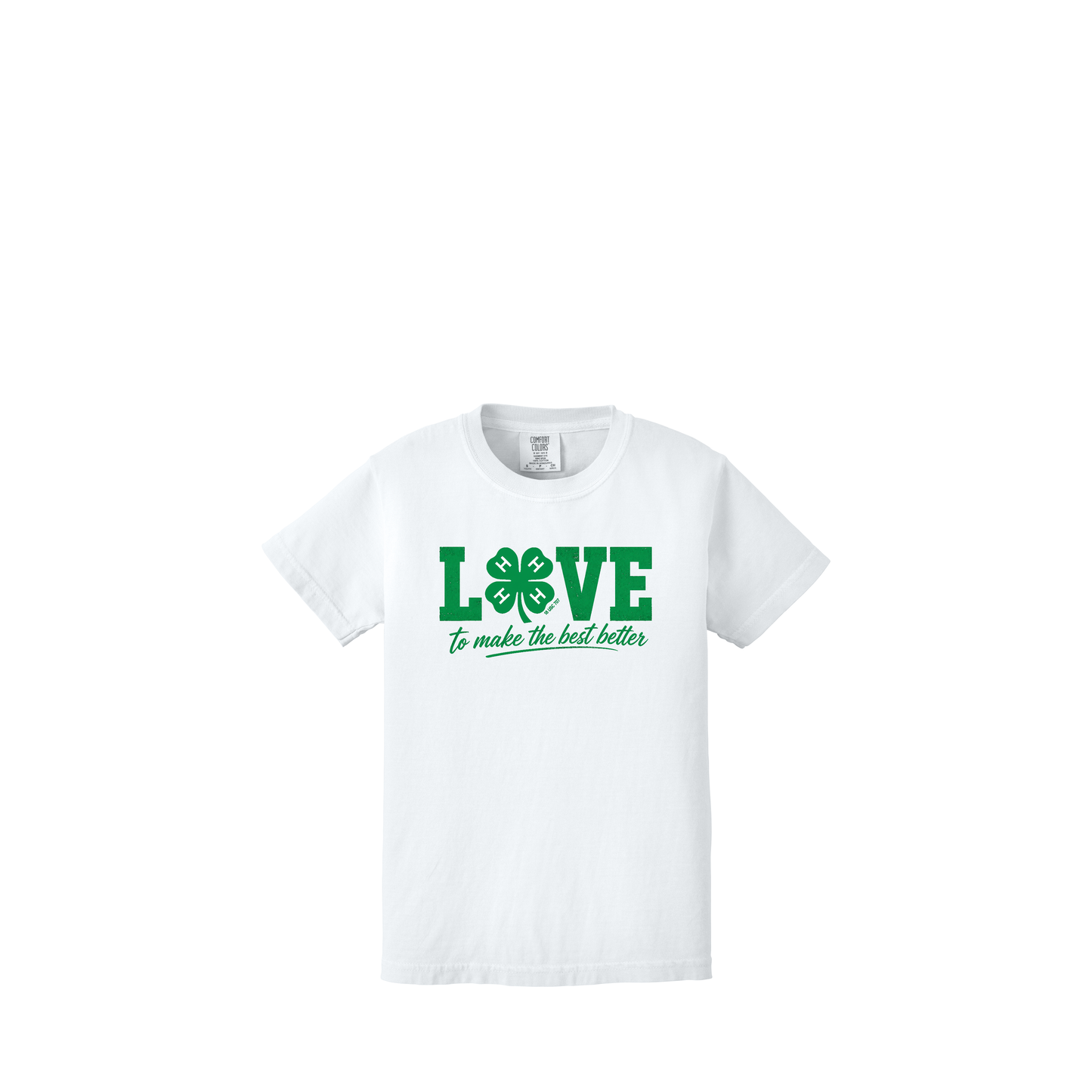 4-H | Comfort Colors Youth Garment-Dyed Heavyweight T-Shirt