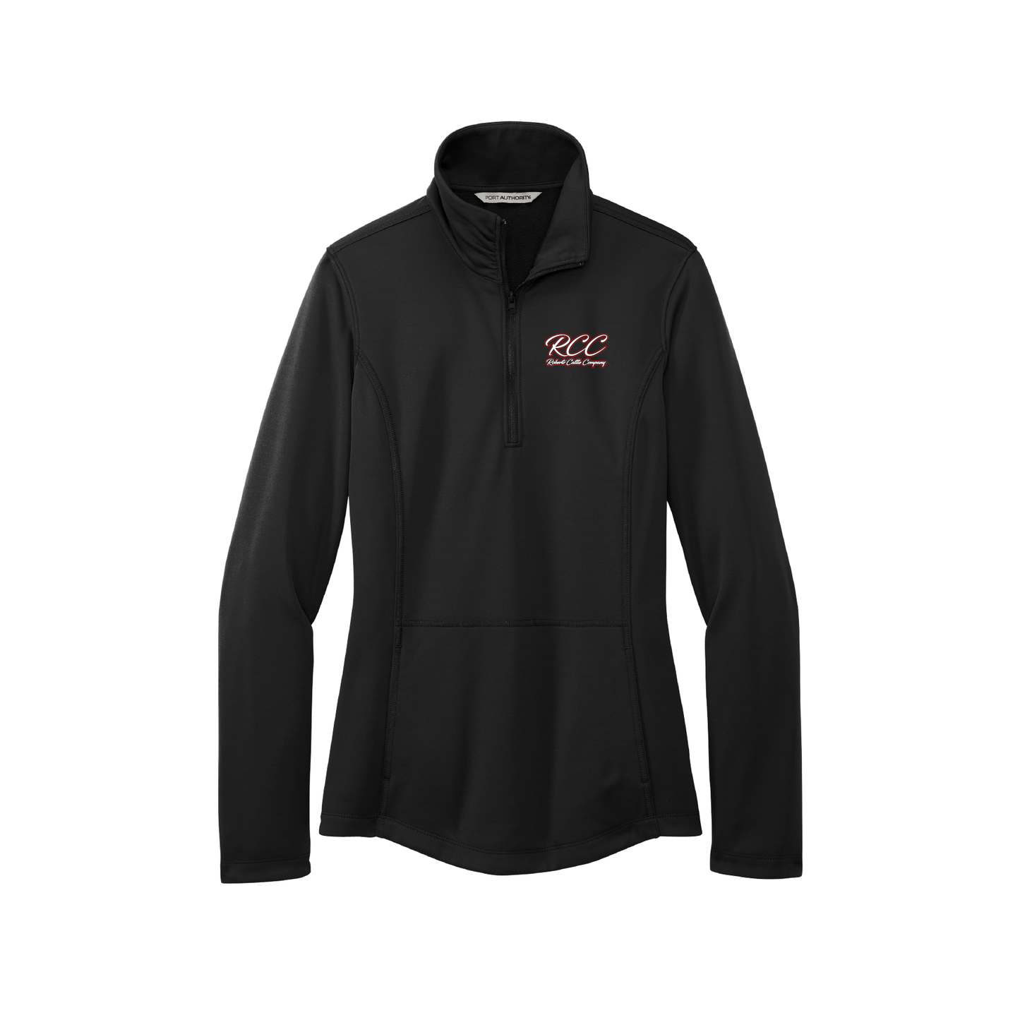 Roberts | Port Authority - Chaqueta polar suave para mujer con cremallera de 1/4