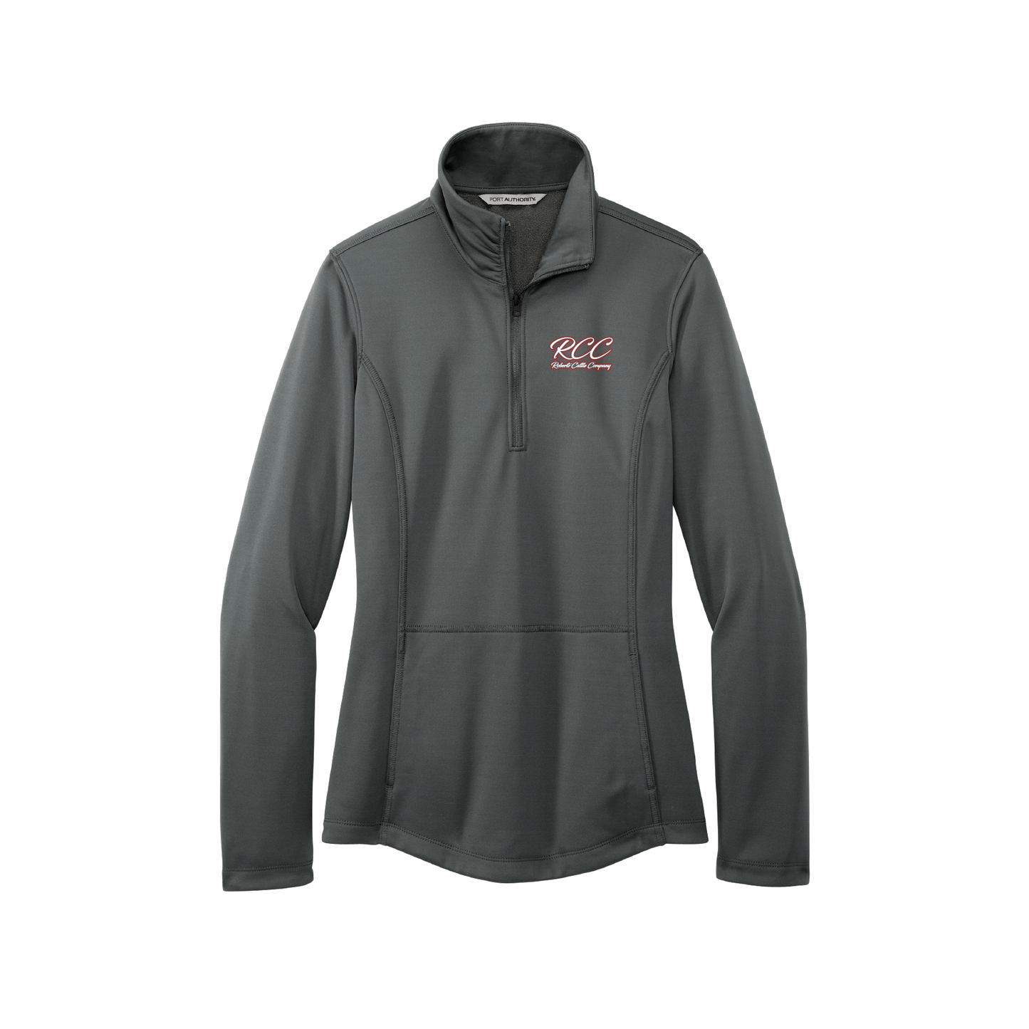 Roberts | Port Authority - Chaqueta polar suave para mujer con cremallera de 1/4