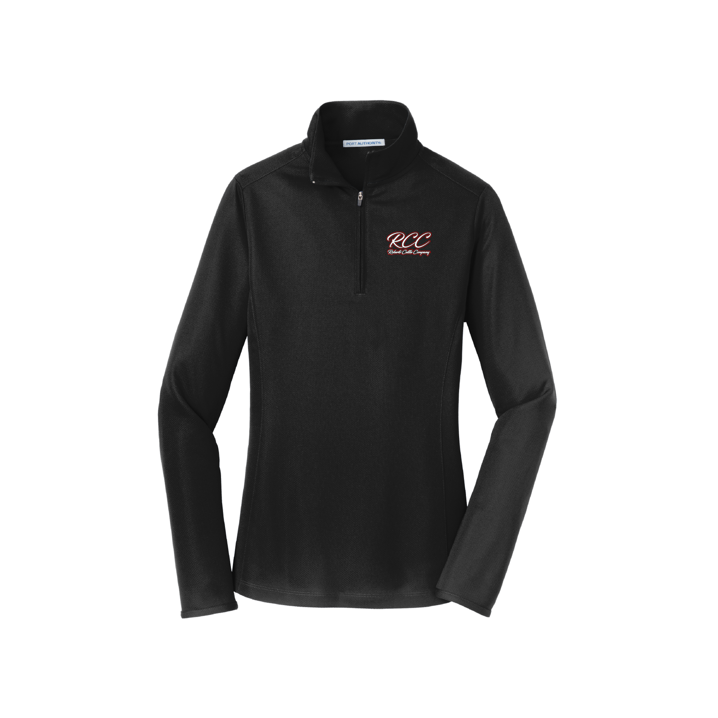 Roberts | Port Authority - Chaqueta de malla Pinpoint para mujer con media cremallera