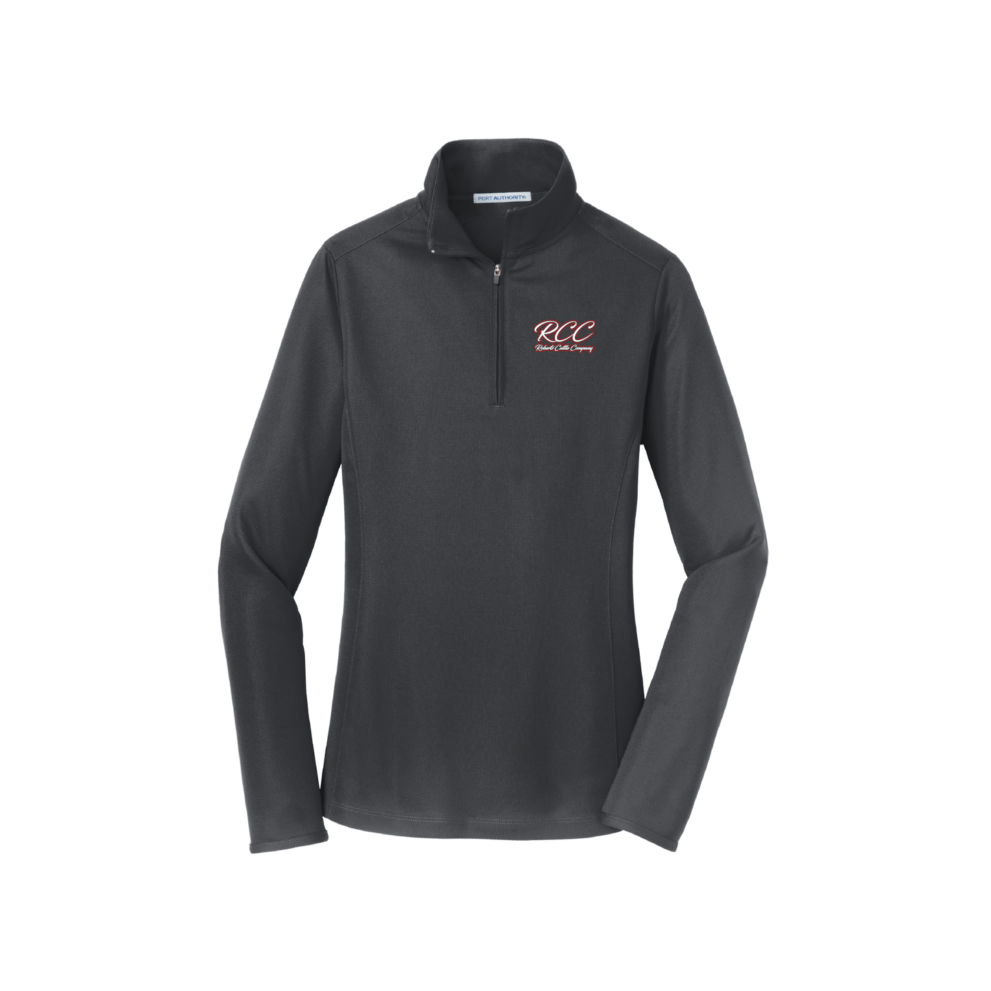 Roberts | Port Authority - Chaqueta de malla Pinpoint para mujer con media cremallera