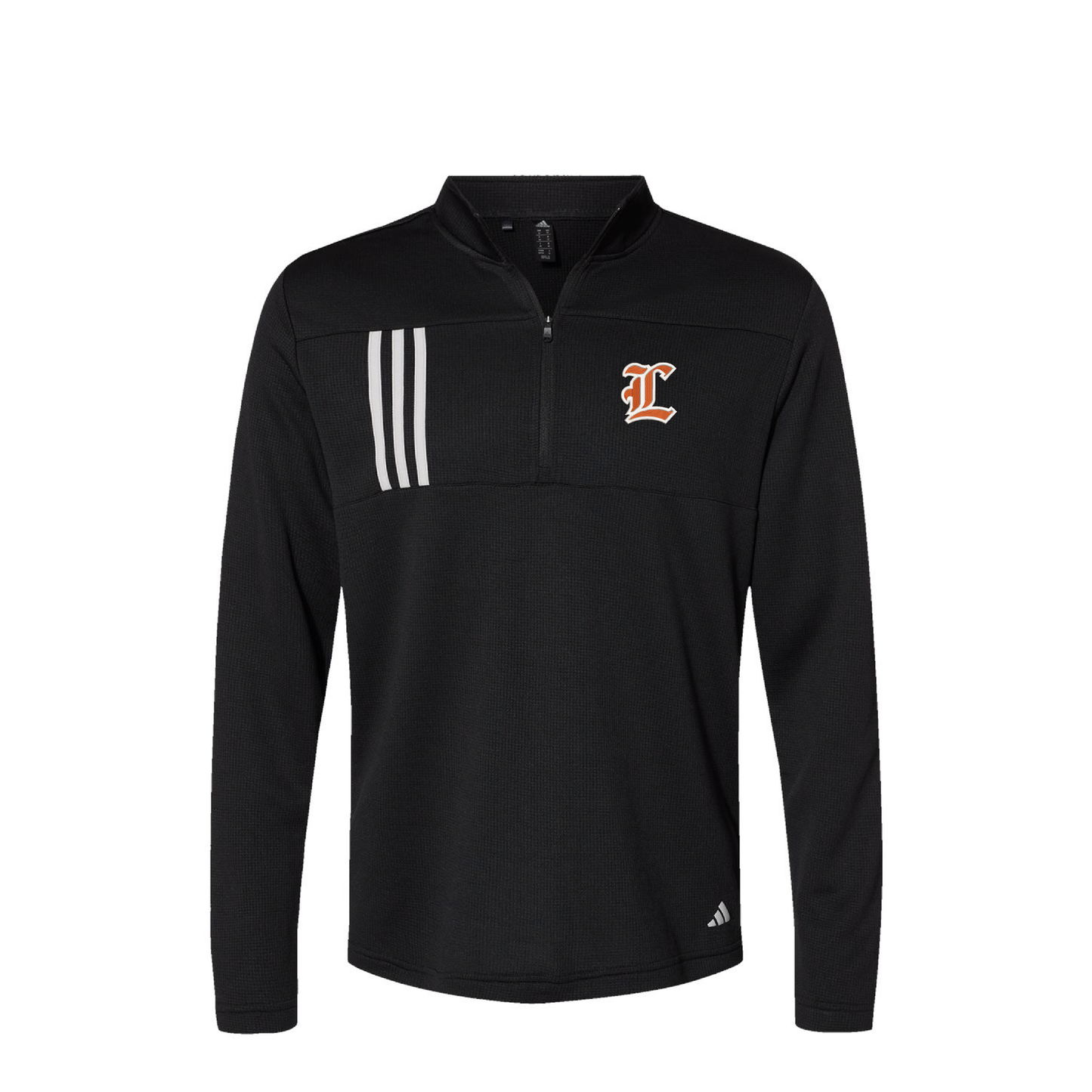 Legion Baseball | Adidas Men's 3-Stripes Double-Knit Quarter-Zip Pullover